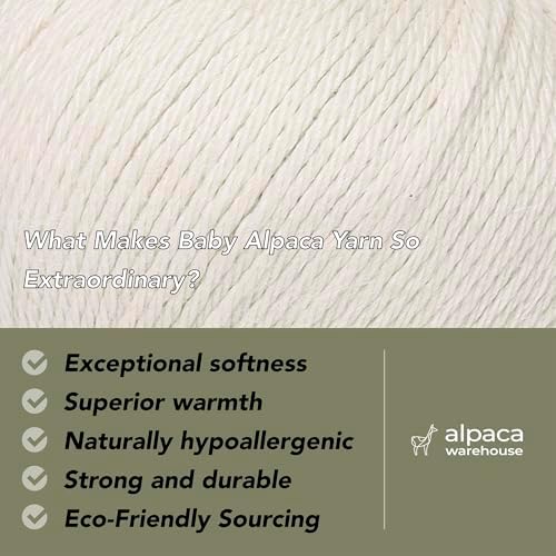 100% Baby Alpaca Yarn 3 Skeins 150g DK Weight Knitting Crochet A.