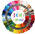 ATDAWN Rainbow Color Embroidery, Cross Stitch Threads, Bracelets