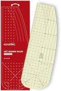 KEARING 30x10cm Metric Hot Hem Ruler - 4R 3R Resin Curved Ironing Tool