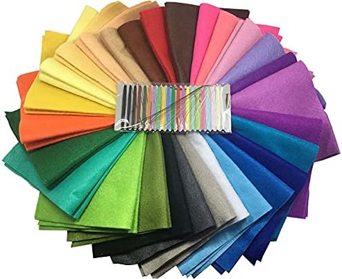 Felt Fabric Misscrafts 28pcs 12" x 8" (30cm x 20cm) 1.4mm Thick Soft