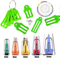 HONEYSEW Set of 15 Size Fabric Bias Tape Maker Tools Fabric Sewing