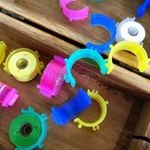 YEQIN 50 pcs/Pack Sewing Bobbin Small Clips Sewing Tool Clip Accessory