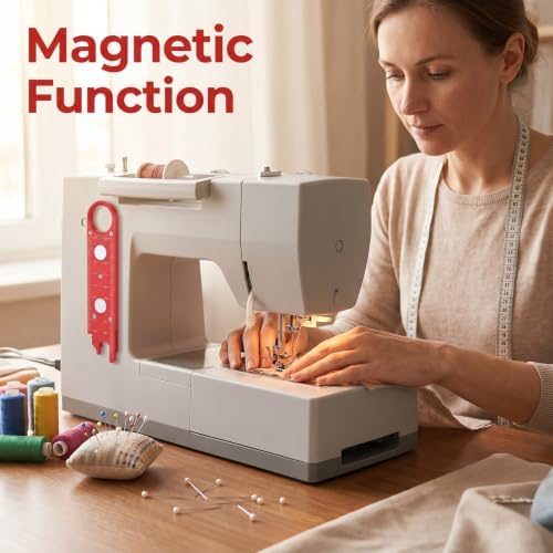 Heclia 3Pcs Quick Needle Threader for Sewing Machine 4in1 Quick Sewing