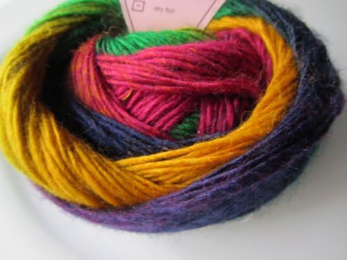 Amitola By Louisa Harding Silk, Wool Dk Weight Color 109 Salsa 1sk