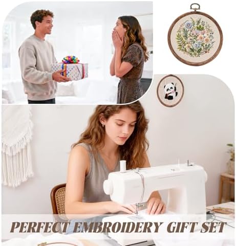 4 Inch Small Embroidery Hoops, 12 Pcs Embroidery Hoop Round Imitated