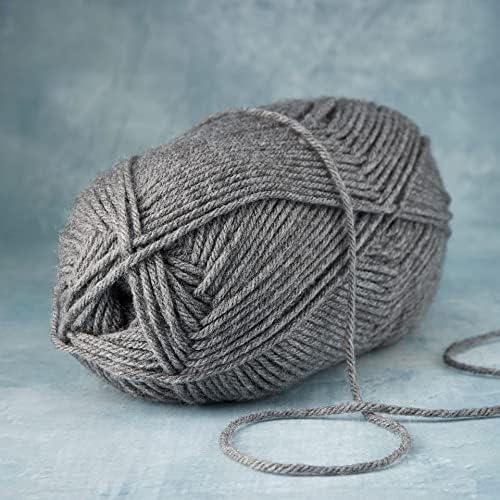 Loops & Threads Impeccable Solid Yarn - Solid Yarn for Knitting