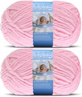 Super Bulky Blanket Yarn for Crocheting - 2 Pack of 200g/7.05oz