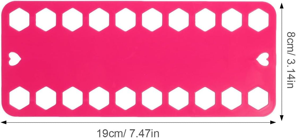10Pcs Embroidery Floss Organizer Board Plastic for Sewing and Cross