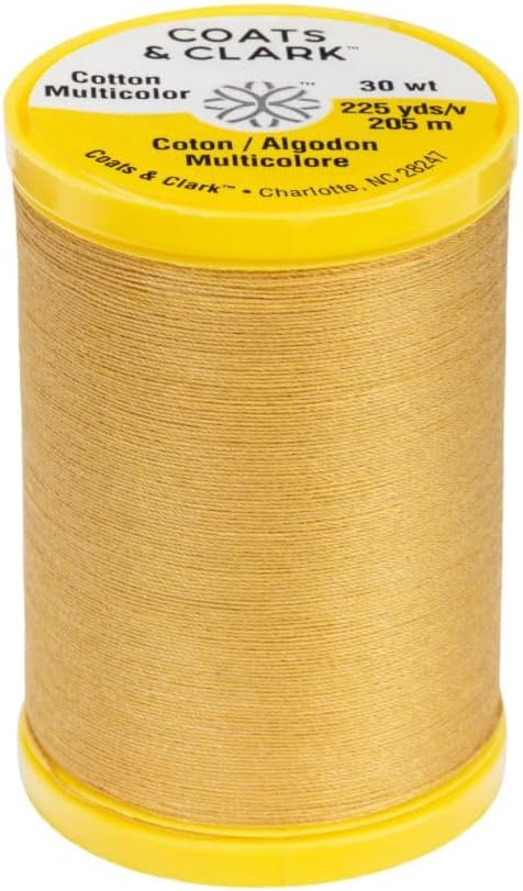Coats & Clark Cotton All Purpose Sewing Thread 100% Mercerized Cotton