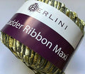 Berlini Ladder Ribbon Maxi Yarn #91 Champagne 50 Gram 98 Yards Pale