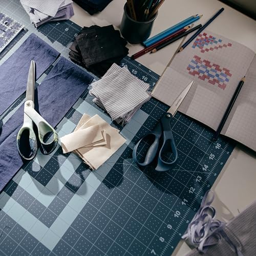 Fiskars 18" x 24" Self Healing Cutting Mat for Sewing, Lilac Mountain