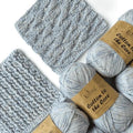Cotton to The Core Speckled DK Yarn, 6-Pack (810Yds/300G), Misty Sky