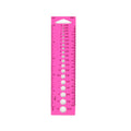 Knitting Needle Gauge Ruler, Thickened Ruler, B