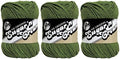 Bulk Buy: Lily Sugar 'n Cream Solids 100% Cotton Yarn (3-Pack)