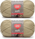Bulk Buy: Red Heart Soft Yarn (2-Pack) (Wheat)