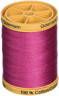 Gutermann Natural Cotton Thread Solids 876yd, Fuchsia Flowers