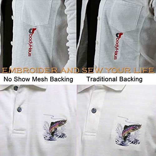 New brothread No Show Mesh Embroidery Stabilizer 12" x 50 Yd Roll