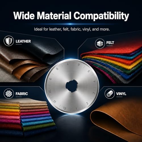 10 Packs 45mm Rotary Cutter Blades 45mm Quilting supplies Rotary