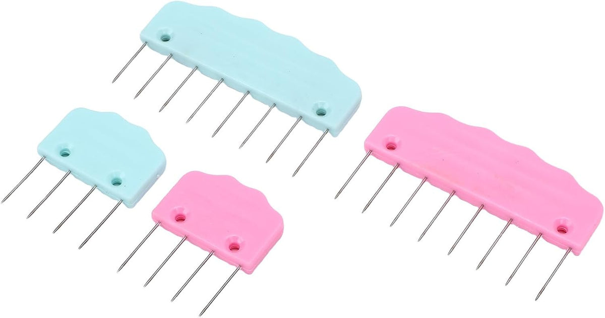 RiToEasysports Knit Blocking Pins Kit with 20 Stainless Steel Combs