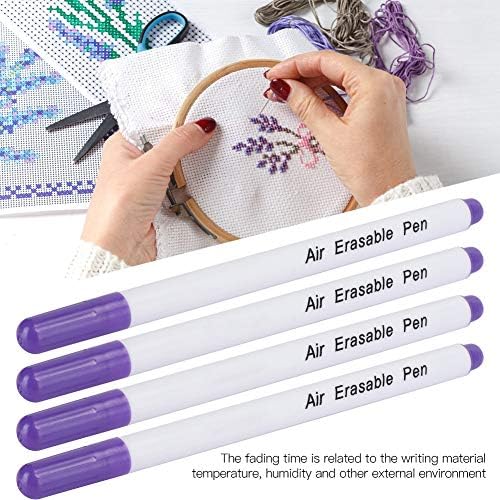 Pssopp Fabric Marking Pens 10 Pack Air Water Erasable for Sewing