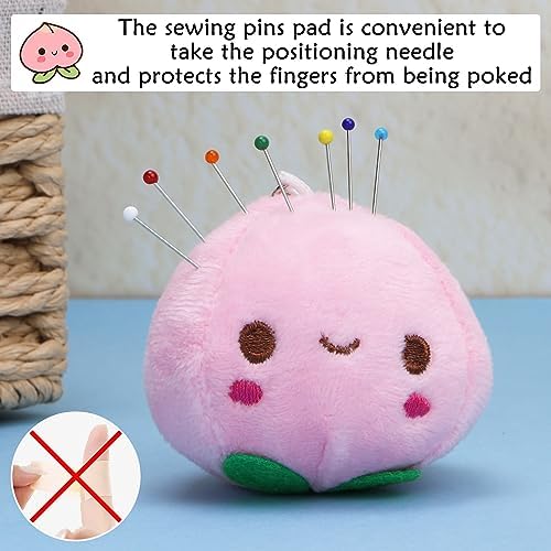 400pcs Sewing Pins 1.5inch Straight Pins for Crafts-Multicolor