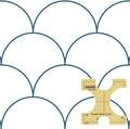 Westalee Design Simple Semi Circles Template (High Shank)