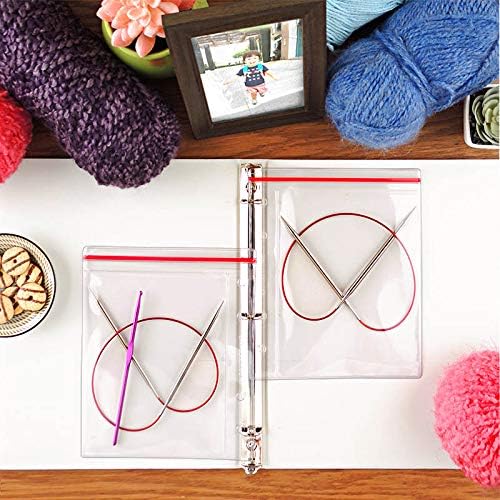 StoreSMART - Top Side Zipper Case for Your Circular Knitting Needles