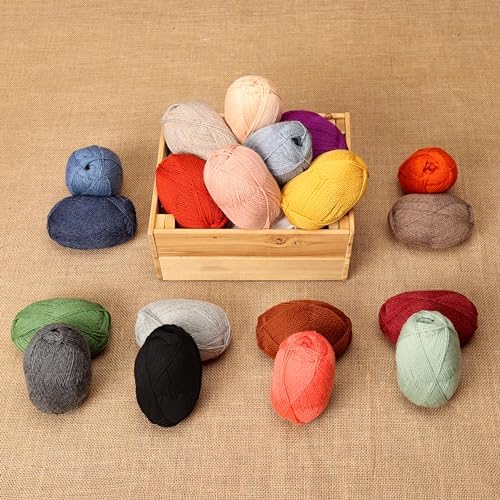 Highland Haven - 100% Highland Wool Yarn Set of 3 Skeins (150 Grams)