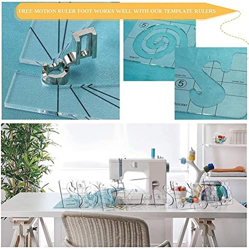 11pcs DIY Quilting Template Set Sewing Acrylic Template Ruler Series 5