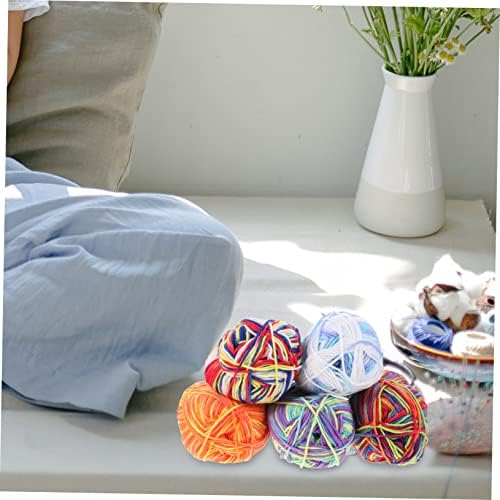 Xmas Autumn Cotton Crochet Yarn 10 Rolls 3 Strand for Shawls