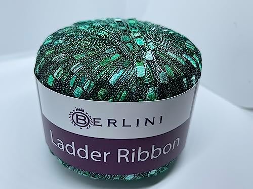 Berlini Ladder Ribbon Yarn - 50 Grams (1.75 Ounces), 142 Yards - #131
