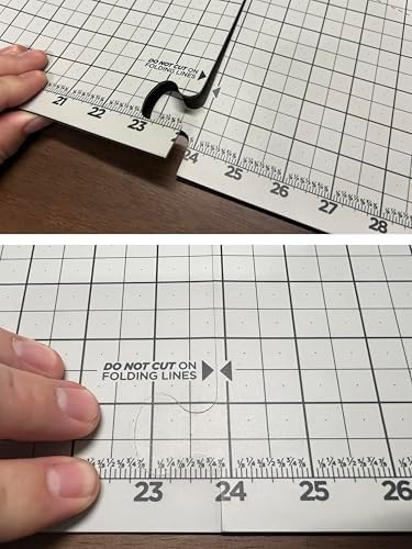Cutterpillar Flip & Fold | Self-Healing Cutting Mat | 9" x 12" to 24"