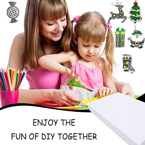 Jtnohx Stiff Felt Sheets, 32 Pcs Felt Fabric, 7"×11.3" Color Felt for