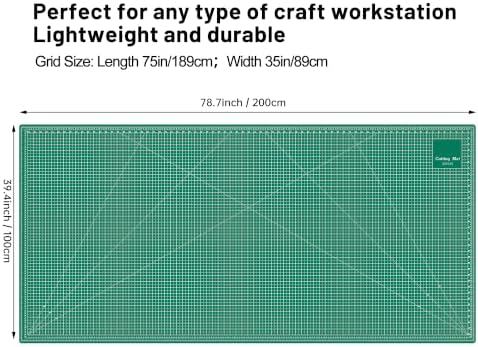 Headley Tools 39.4'' X 78.7'' Thickened Self Healing Cutting Mat