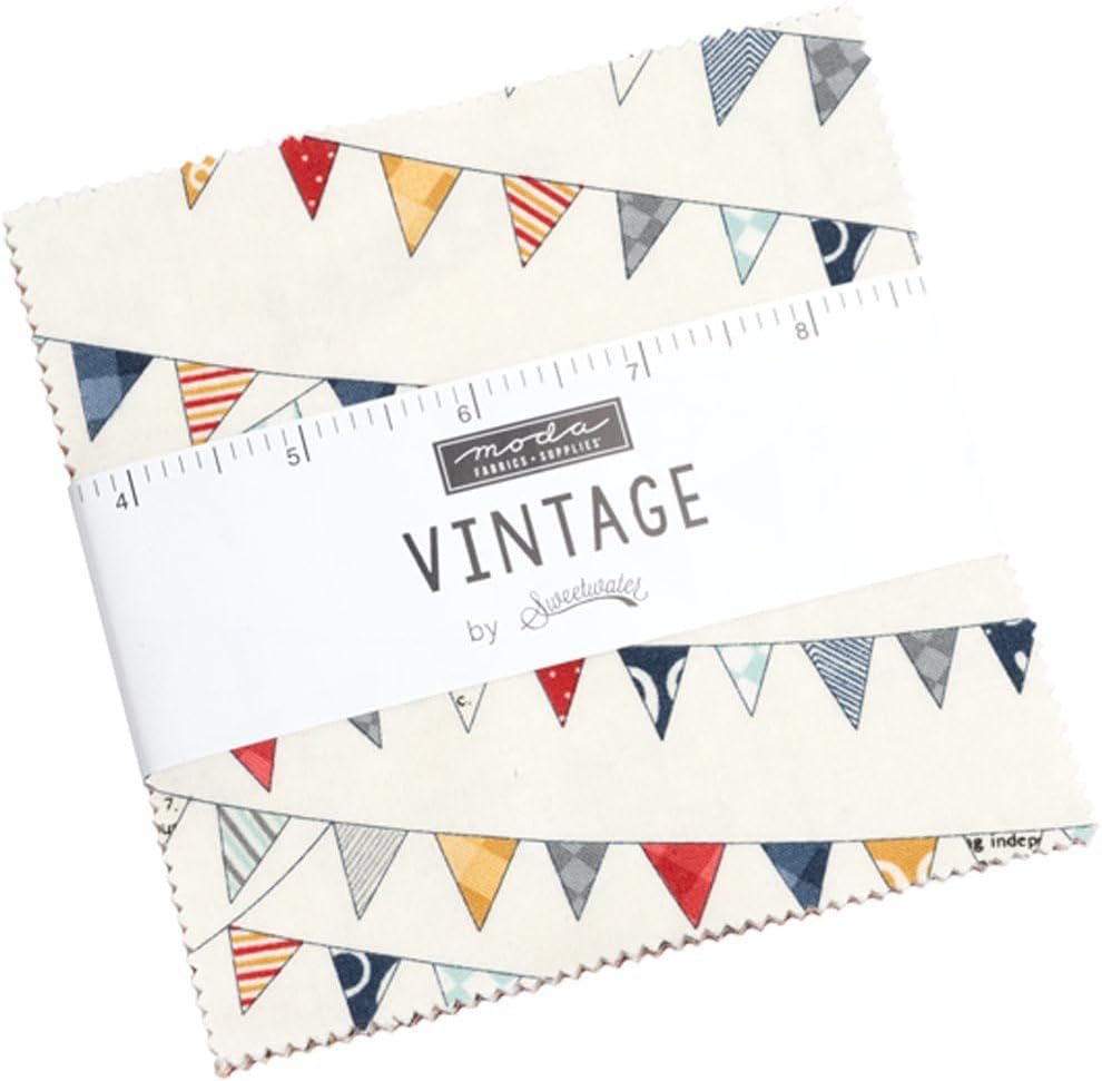Vintage Charm Pack By Sweetwater 5-inch Precut Fabric Squares (42 pcs)