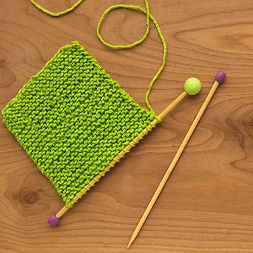Boye 41-40046 Bamboo Single-Point Knitting Needle Set, US Sizes 6-10