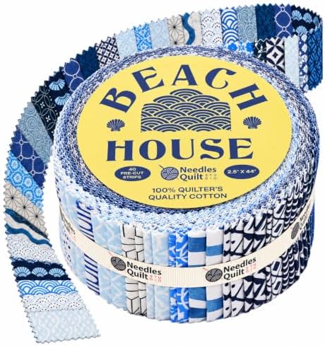 Jelly Roll Fabrics for Quilting Clearance 40 Strip 2.5" x 44" | Cotton