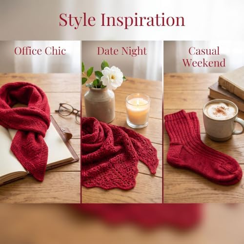 4-ply Australian Merino Ultra-fine 100% Wool Yarn, 4pcs=200g/7oz,Soft