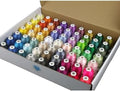 Simthread 63-Color Polyester Embroidery Thread Kit