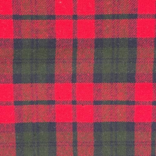 FabricLA 100% Cotton Flannel Fabric 60" Wide 180 GSM Lightweight