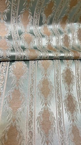 Luxurious Woven Jacquard Damask Stripes Heavy Furnishing Fabric for