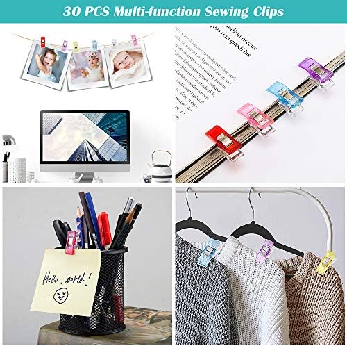 Doukey Large Sewing Clips Fabric Clips 50PCS Jumbo Quilt Clips for