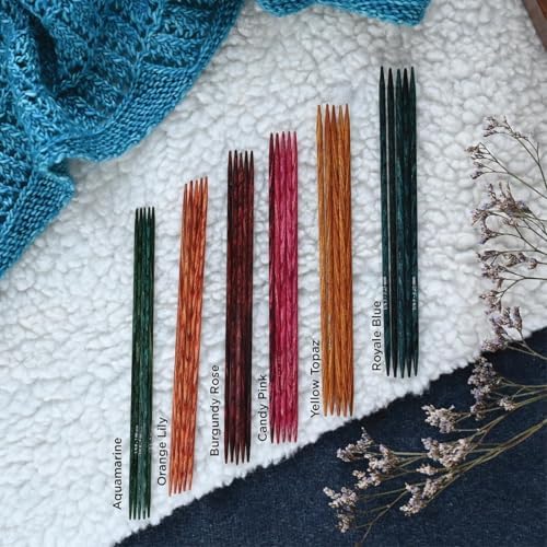 KnitPro Dreamz Double Pointed Needles 6" (15cm) | US Size 5 (3.75mm)