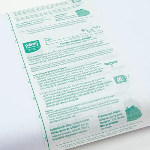 Pellon 911FF Fusible Featherweight Interfacing 20in x 40 Yard Bolt.