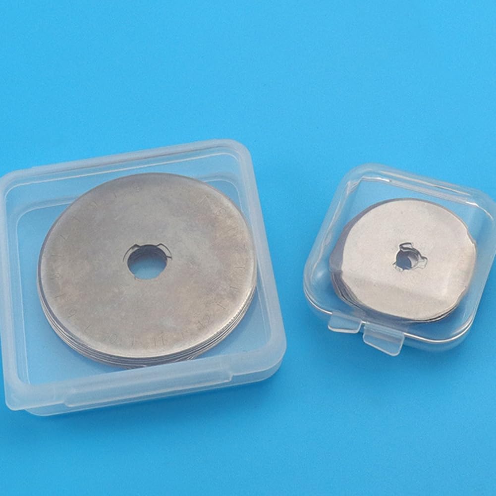 15 Pieces Rotary Cutter Blade Case Plastic Rotary Blade Case Rotary