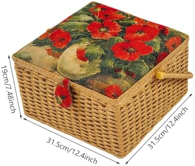 Extra Large Sewing Baskets for Adults Clearance Portable Storage