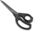LIVINGO Fabric Scissors 9.5" Heavy Duty Tailor Shears Black
