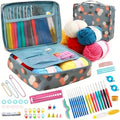Mapskey 103 PCS Crochet Kit with Crochet Hooks Yarn Set, Bundle