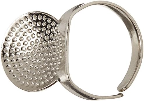 Clover 611 Adjustable Ring Thimble with Plate, #22