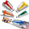 5 Sizes Bias Tape Makers Kit, 1/4" 3/8" 1/2" 3/4" 1" DIY Quilting